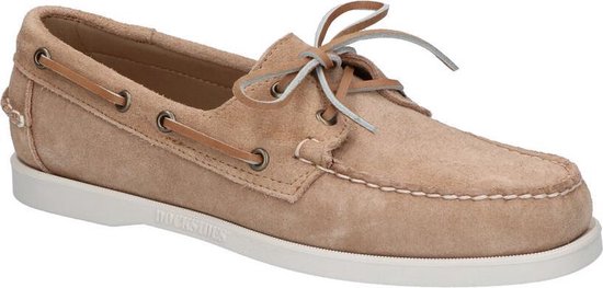 sebago docksides beige