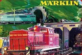 Wandbord - Marklin Diesel lok V60 -20x30cm-