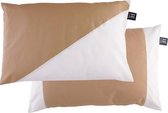 Marine Business Waterproof beige witte Kussens 60 x 40 cm - 2 stuks