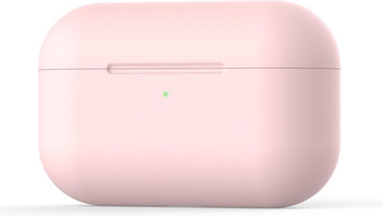 Kraul - Airpods Pro Case - Airpods Pro Hoesje - Airpods Pro Siliconen - Airpods Pro Bescherming - Airpods Case - Roze - Merkloos