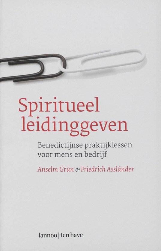 Cover van het boek 'Spiritueel leidinggeven' van A. Grun en A. Grün