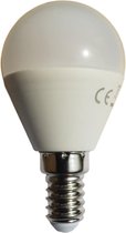 G45 kogellamp | E14 LED lamp 6W=50W | daglichtwit 6400K