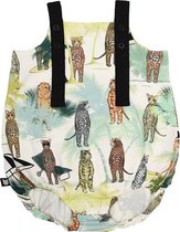 HEBE - romper - spagettibandjes - dierenprint - Maat 74/80