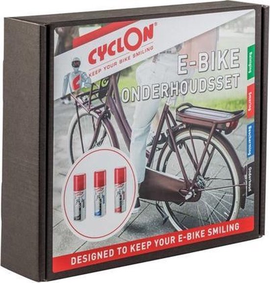 Cyclon E-Bike Collection box (Cleaner,Chain lub,Protec.) - Cyclon