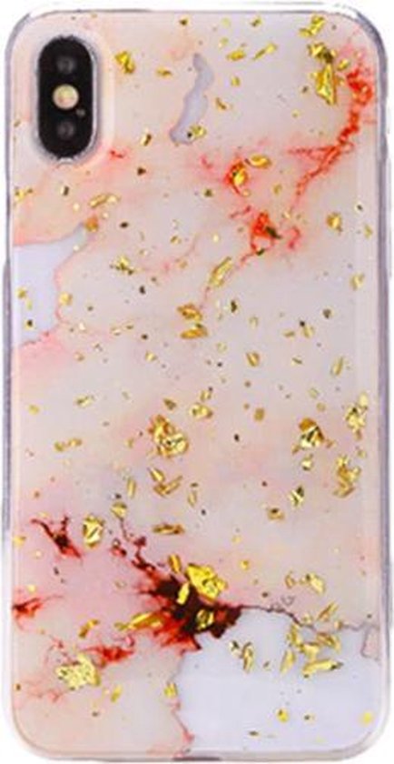 iPhone 6/6s hoesje marmer glitter | bol.com
