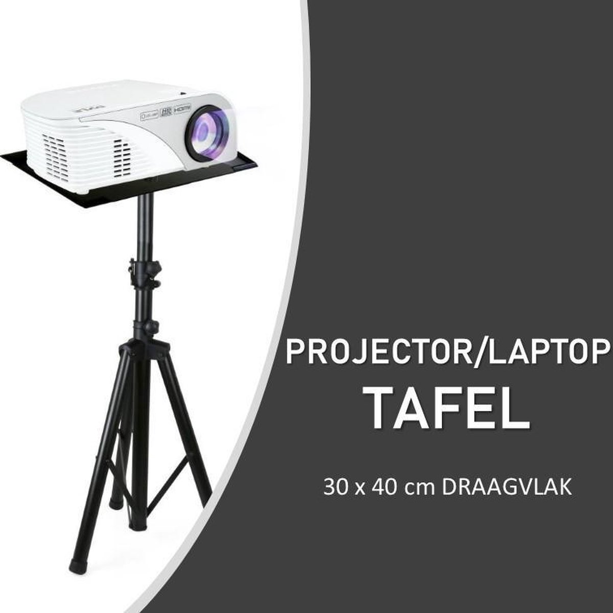 Projector tafel / beamer tafel / computer tafel/ VERSTELBAAR