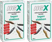 HGX natuurvriendelijk korrels tegen slakken - 2 Stuks !