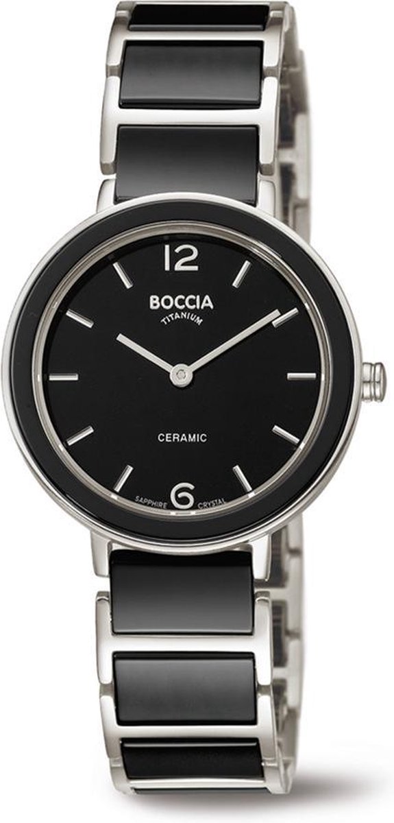 Boccia Titanium 3311.02 Dames Horloge 31 mm