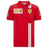 PUMA SF team Sportpolo Heren - Rosso Corsa - Maat M