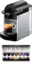 Bol.com De'Longhi EN124.S Nespresso - Zilver - Zijwanden van gerecyclede Nespresso capsules aanbieding