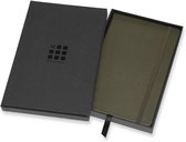 Moleskine Limited Leather Notebook In Box Large Ruled Moss Green