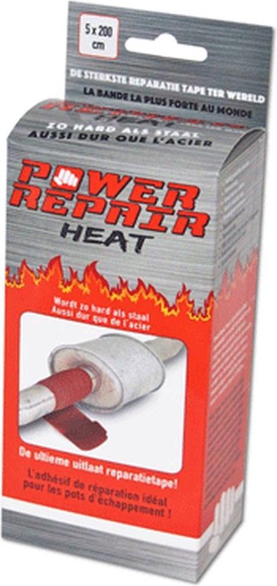 Uitlaat reparatie tape set PowerRepair Heat™ 5 x 200 cm | bol.com