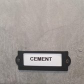 Betonlookverf en primer (kleur Cement)