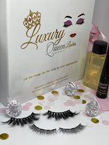 Luxuryqueenlashes The magic dailyglam set - magnetic wimper set (2) - eyeliner - makeup remover