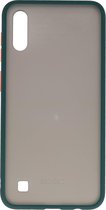 Hardcase Backcover voor Samsung Galaxy A10 Danker Groen