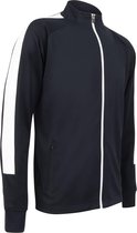 Senvi Sports Knitted Tracksuit Jacket - Blauw-Wit - 3XL