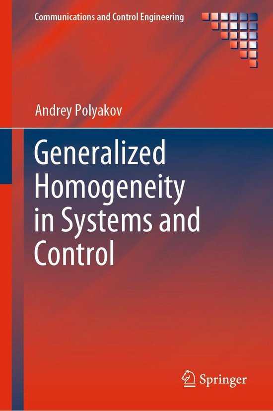 Communications and Control Engineering - Generalized Homogen ... - cover