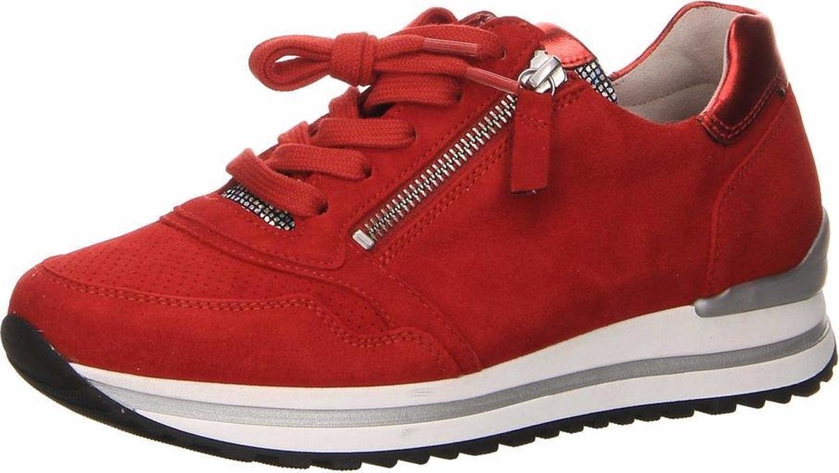 Rode GABOR Lage sneakers 528 | Omoda