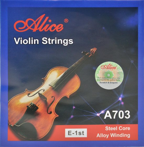 beneden Kindercentrum Opschudding Vioolsnaren set voor 4/4 of 3/4 viool (4 stuks/EADG) | bol.com