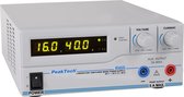 Peaktech 1565 - laboratorium voeding DC - 1 tot 16 V - 0 tot 40 A - met USB