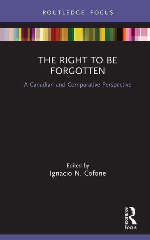 The Right to be Forgotten - cover