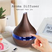 Ultrasonic Aromadiffuser - 300 ML - Bruin hout