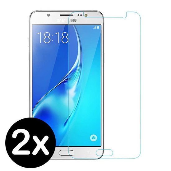 Samsung Galaxy J5 2016 Screenprotector Tempered Glass Gehard - 2 PACK | bol