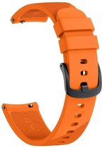 Samsung Gear Sport bandje / Galaxy Watch 42mm SM-R810 silicone oranje small Watchbands-shop.nl
