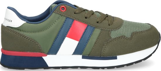 Tommy Hilfiger Sneaker Jongens Groen | bol.com