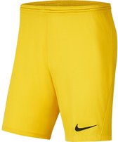 Nike Park III Sportbroek - Maat 158  - Unisex - geel