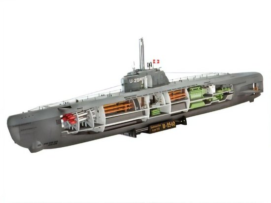 Il Darmen alcohol Revell Boot U-Boot Typ XXI U 2540 & Interieur - Bouwpakket - 1:144 | bol.com