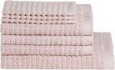 Seahorse combiset Cube 7-delige badtextielset soft blush (3xWH+3xBD+1xDL)