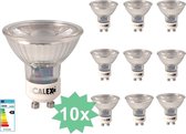 6W GU10 Calex Koud Wit SMD LED 240V 480lm 4000K - Dimbaar - 10 Stuks