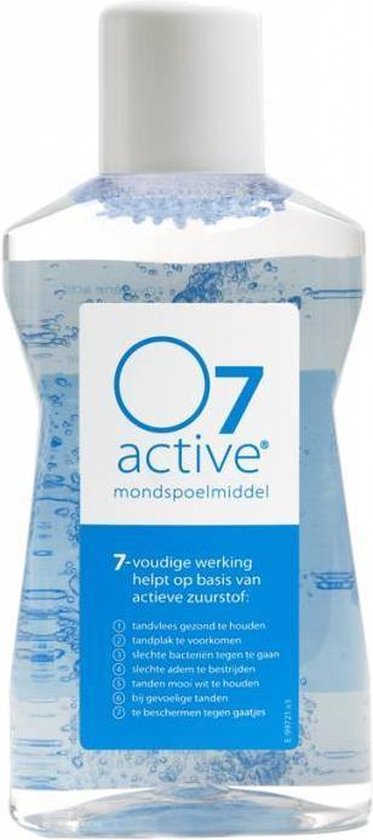 Vaccineren Op de kop van criticus o7 active Active mondspoelmiddel - mondwater - 250ml | bol.com