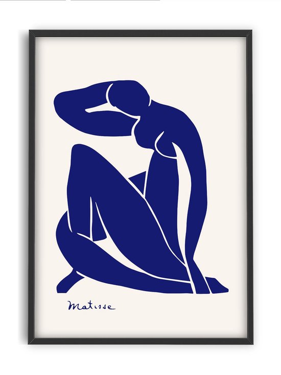 Henri Matisse Nu Blue - 50x70 cm - Poster - PSTRstudio | bol.com
