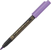 Kuretake Fudebiyori Brush Pen - Metallic Violet