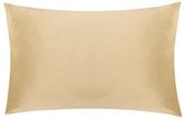 YOSMO - Zijden kussensloop - kleur goud - 66 cm x 51 cm - 100% Zijde - Moerbei - Premium Silk Pillowcase
