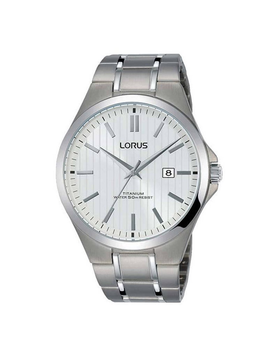 Lorus RH995HX9 horloge heren - zilver - titanium | bol.com