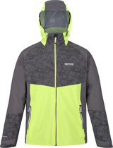 Regatta Oklahoma Heren Jas Reflecterend Groen/grijs Maat Xl