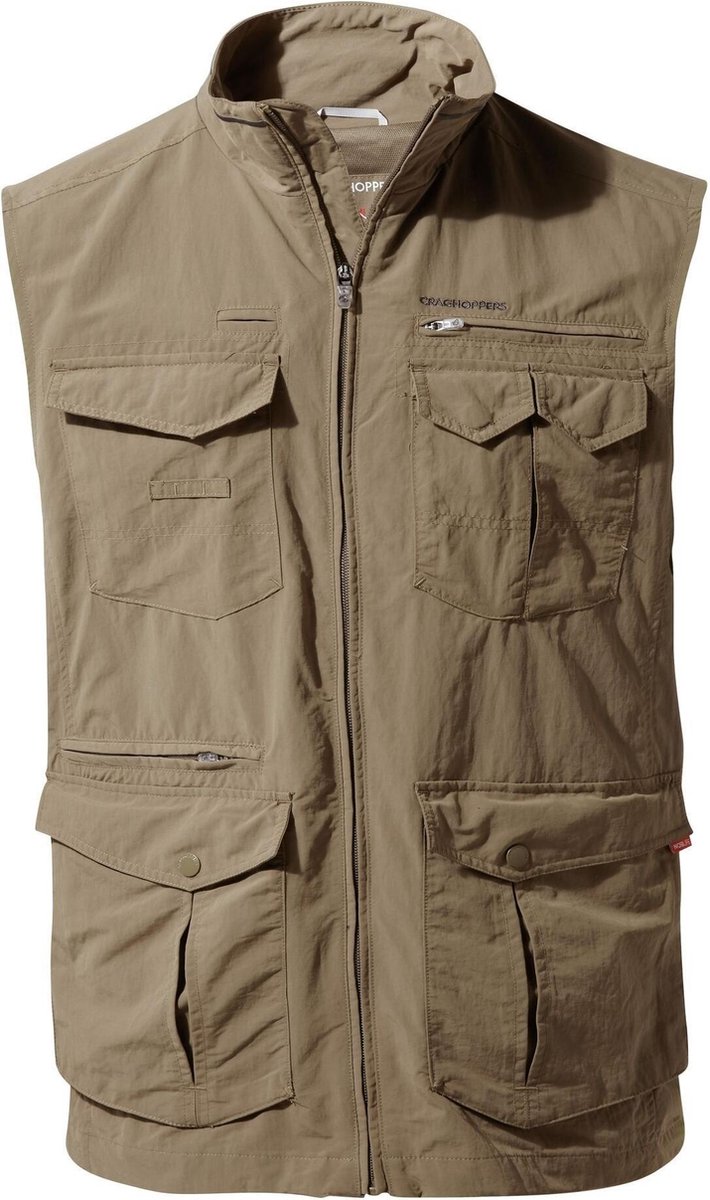 Gilet Craghoppers Nosilife Insectifuge Beige Taille S