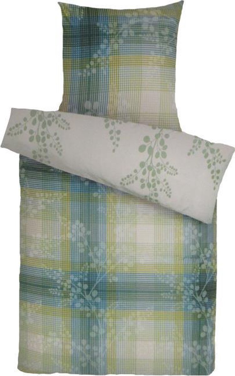 Mexx Season Dekbedovertrek - Litsjumeaux - 240x200/220 cm - Green