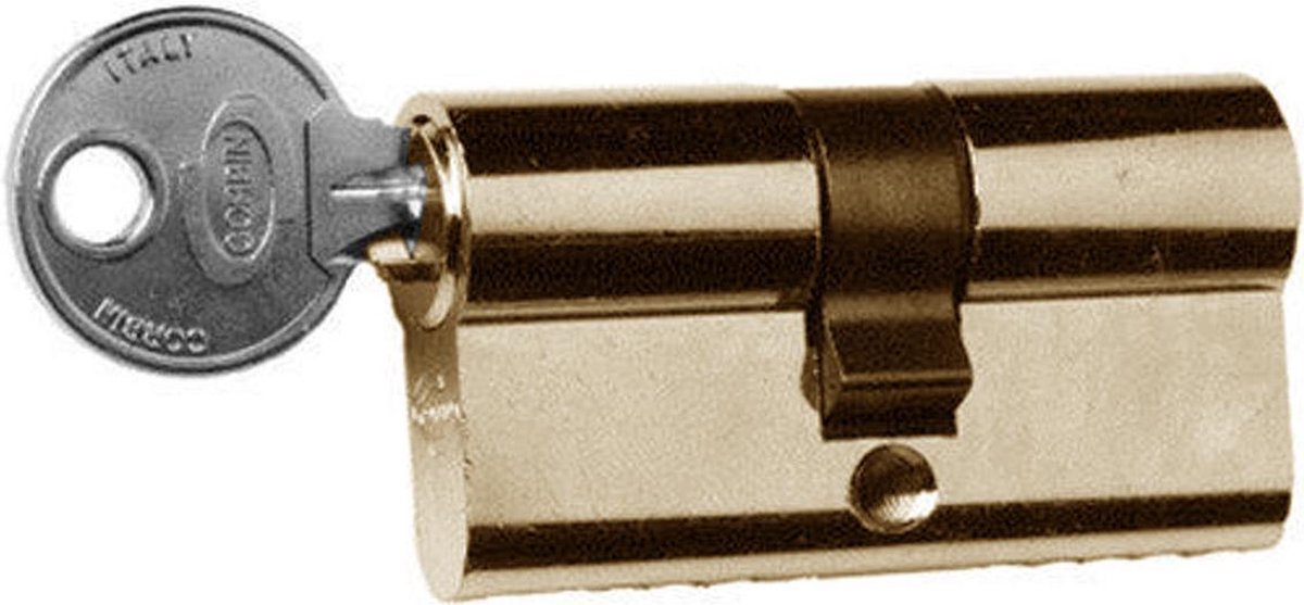 Nemef cilinder 91060 - Met 3 sleutels - In zichtverpakking - 1 cilinder in verpakking