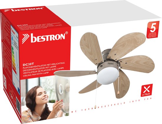 DC30T - Plafondventilator - Beige