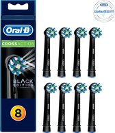 Oral-B CrossAction Zwart - 8 stuks - Opzetborstels