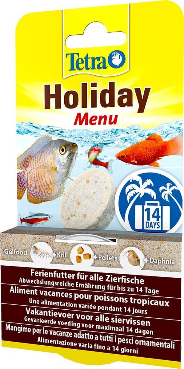Tetra Holiday menu - Vakantie menu 30gr