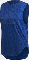 adidas Dames Sportshirt - Collegiate Royal - Maat  M