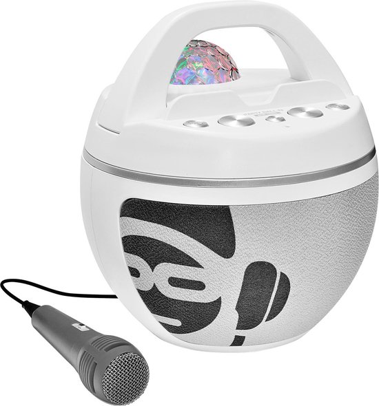 iDance BB10WH Bluetooth Party Box met Disco LED-verlichting - Wit van iDance — afbeelding 4
