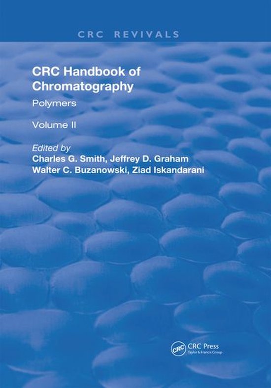 Handbook of Chromatography - cover