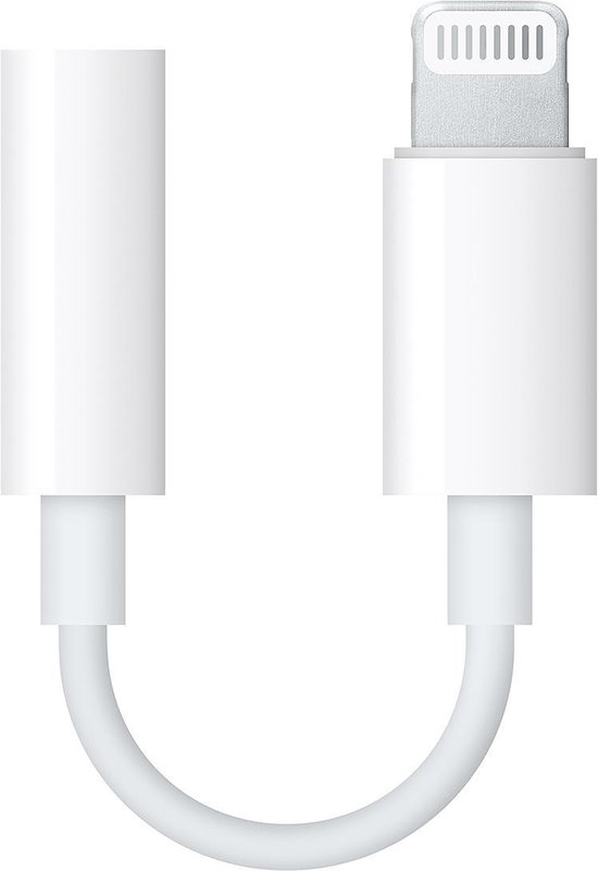 Pelmel bezig Instrument Apple Lightning to 3.5 mm Headphone Jack Adapter | bol.com