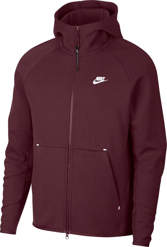 nike tech fleece night maroon